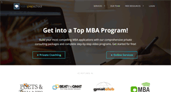 Desktop Screenshot of mbaprepschool.com